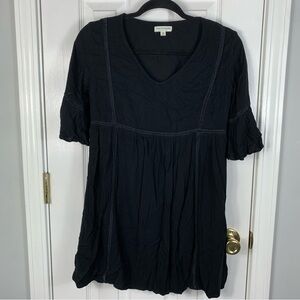 Earthbound Womens Black Top Size Small